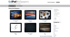 Desktop Screenshot of goipadwallpapers.com